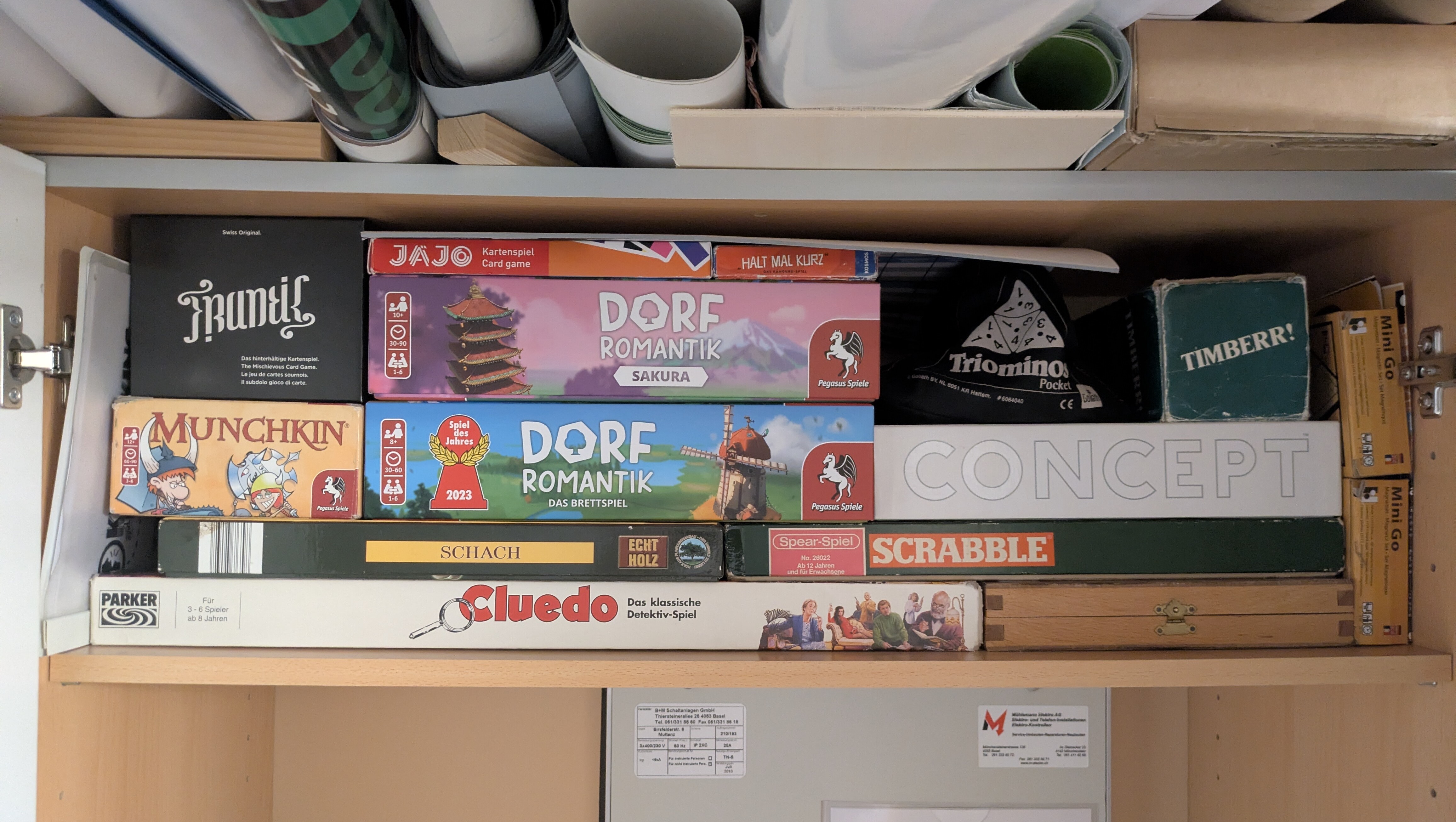 Unsere Gesellschaftsspielsammlung